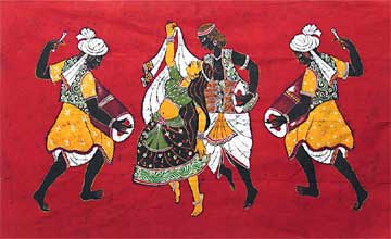 Dance Indian Folk painting