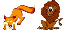 Fox and the Lion