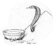 Gold serpent