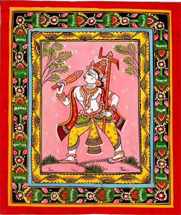 God Pattachitra painting