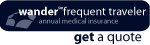 Wander Frequent Traveler Insurance