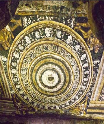 Roof Ajantha painting