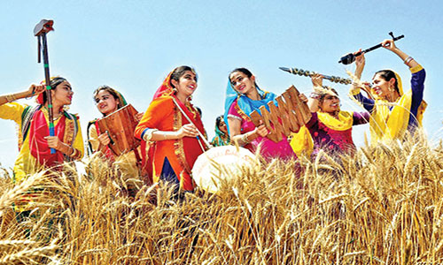 Celebrating Baisakhi Festival