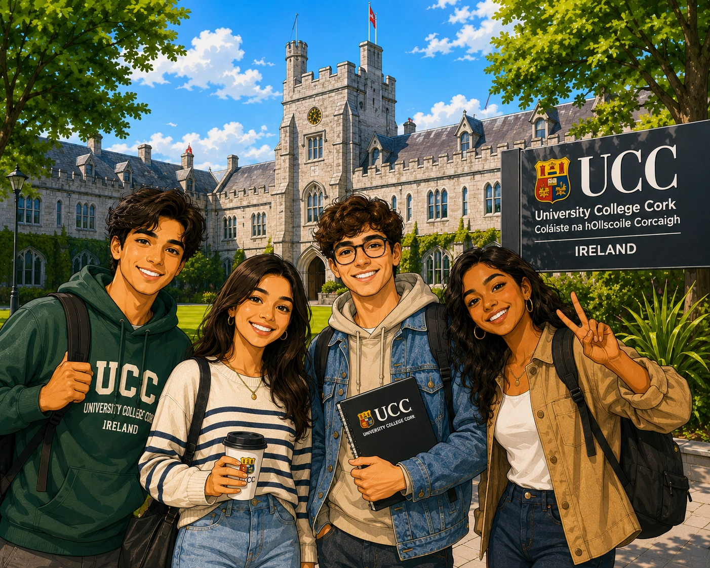 Travel Safe to University College Cork with Bajaj General Student Insurance