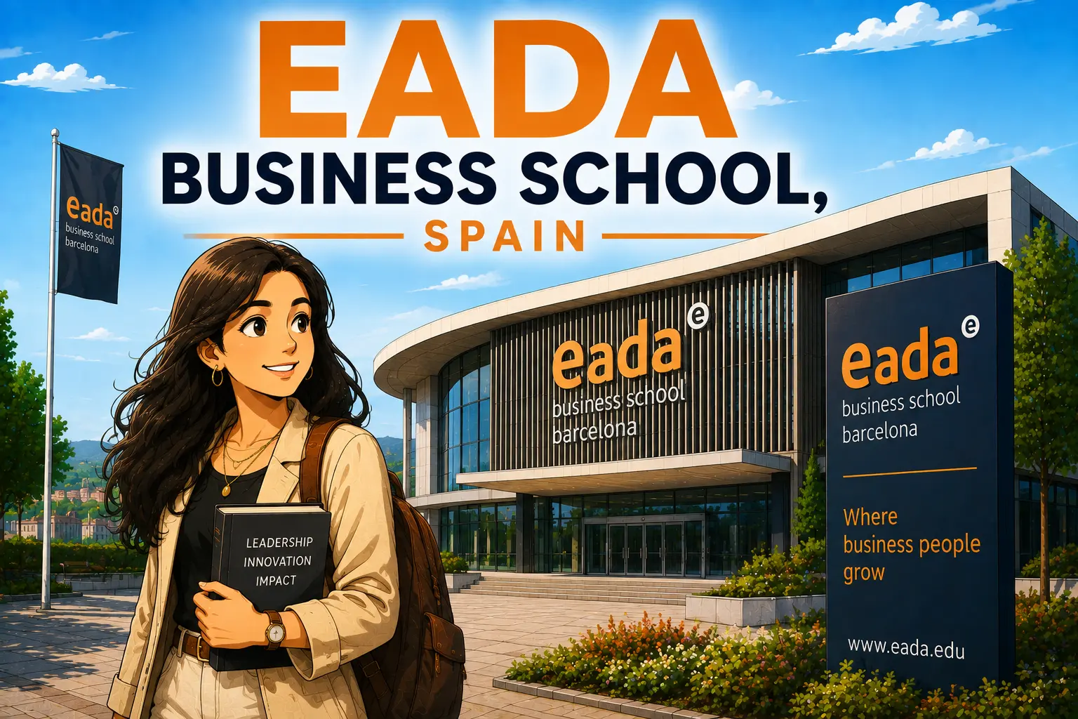 Travel Safe to EADA Business School with Bajaj General Student Insurance