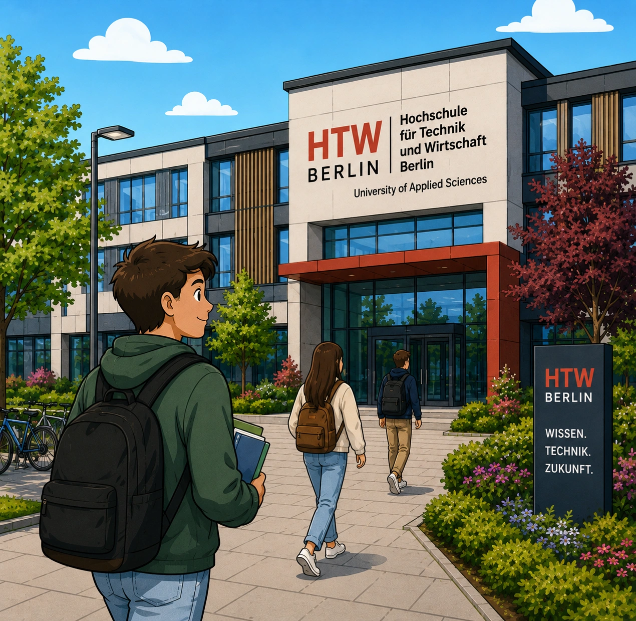 Travel Safe to Hochschule für Technik und Wirtschaft Berlin with Bajaj General Student Insurance