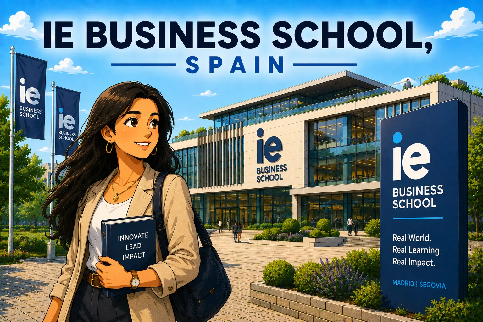 Travel Safe to IE Business School with Bajaj General Student Insurance