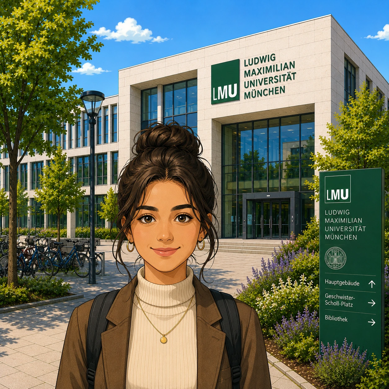 Travel Safe to Ludwig Maximilian University of Munich with Bajaj General Student Insurance