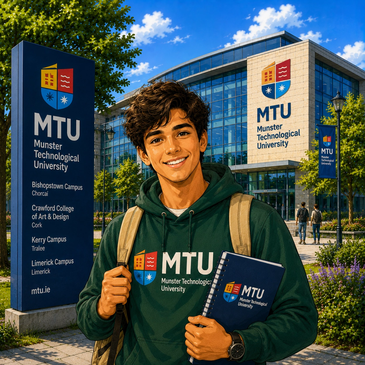 Travel Safe to Munster Technological University with Bajaj General Student Insurance