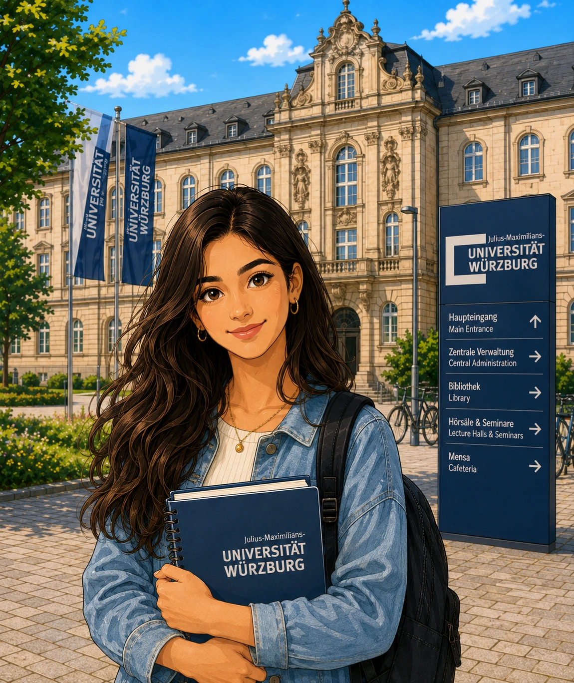 Travel Safe to University of Würzburg with Bajaj General Student Insurance