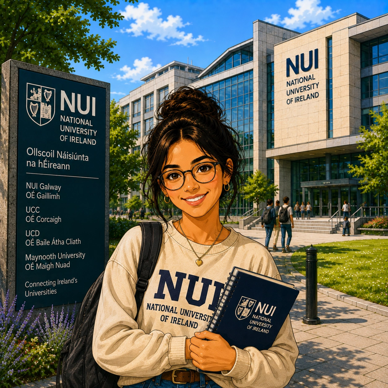 Travel Safe to National University of Ireland with Bajaj General Student Insurance