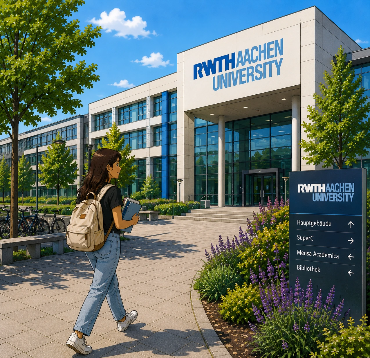 Travel Safe to RWTH Aachen University with Bajaj General Student Insurance
