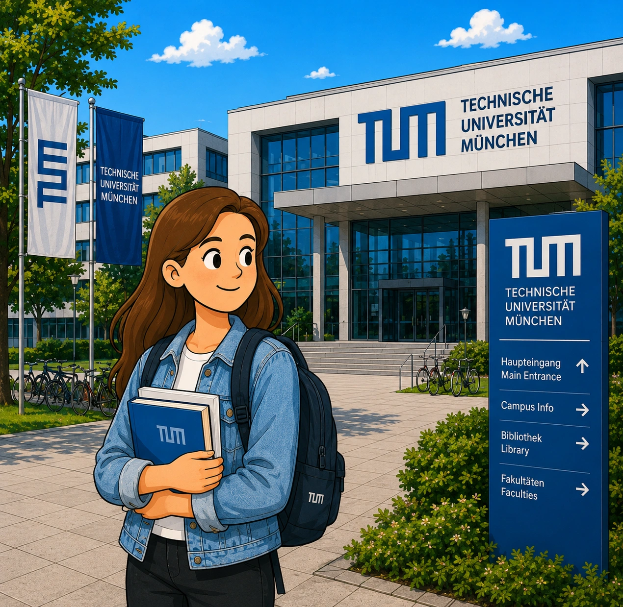 Travel Safe to Technische Universität München with Bajaj General Student Insurance