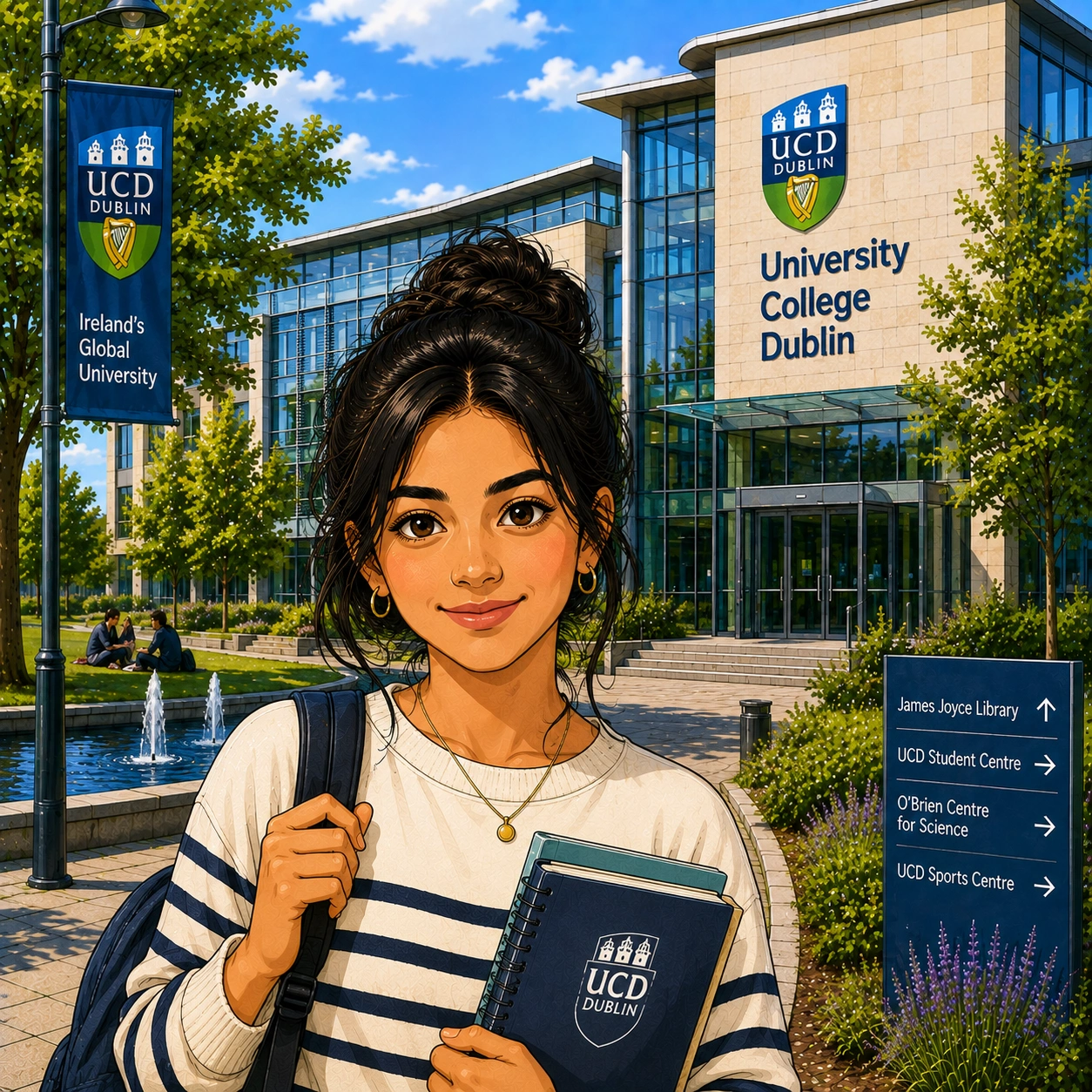 Travel Safe to University College Dublin with Bajaj General Student Insurance