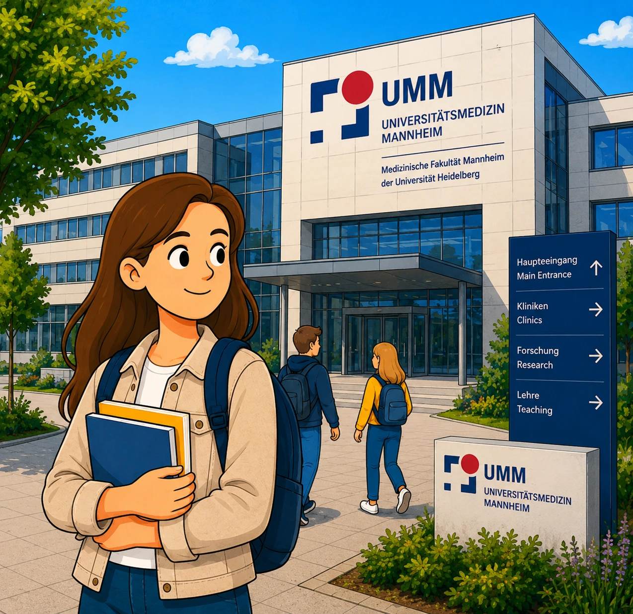 Travel Safe to UMM - Universitätsmedizin Mannheim with Bajaj General Student Insurance