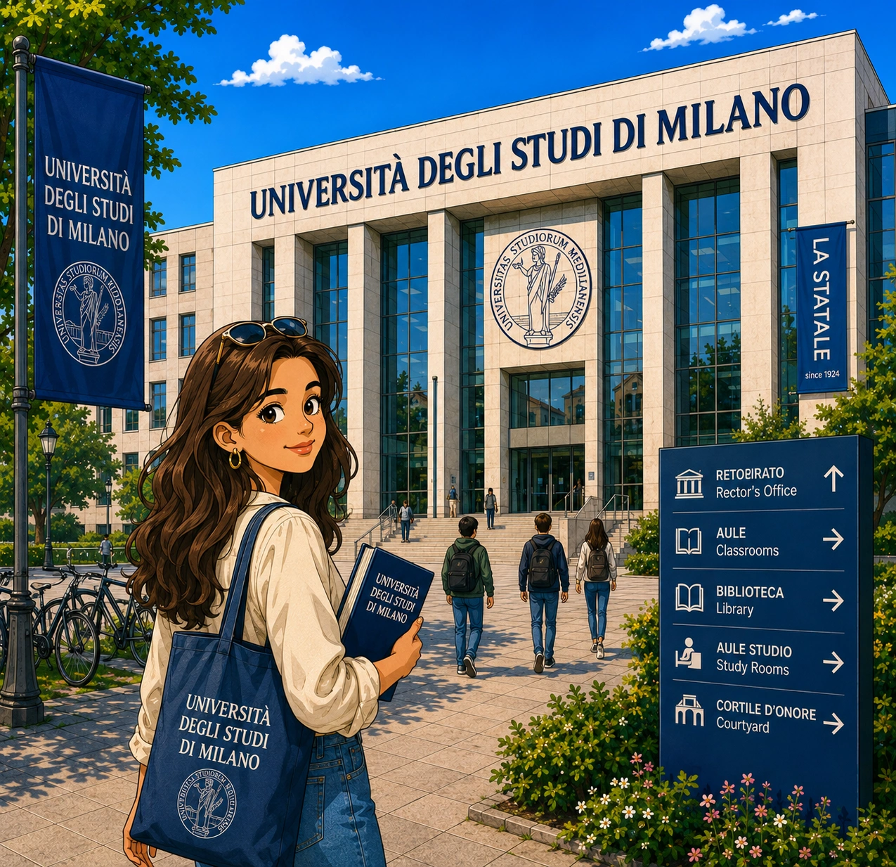 Travel Safe to University of Milan with Bajaj General Student Insurance