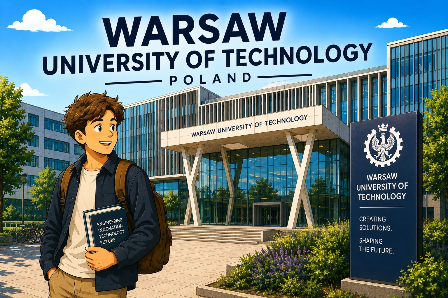 Travel Safe to Warsaw University of Technology with Bajaj General Student Insurance