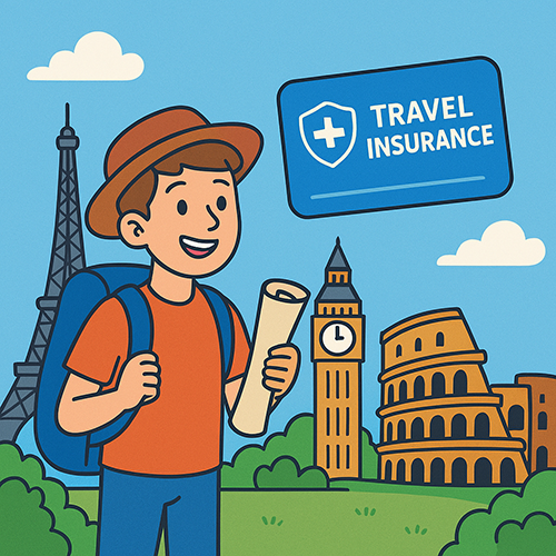 IndusInd student travel insurance for Europe from India