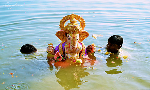 Ganapathi visarjane
