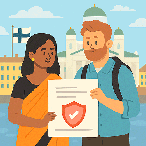 travel health insurance for Finland from india