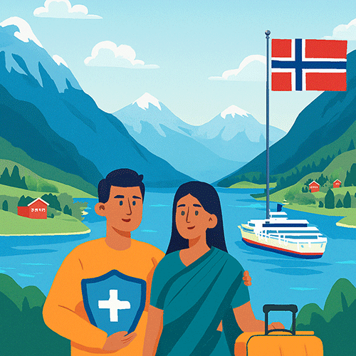 travel health insurance for Norway from india