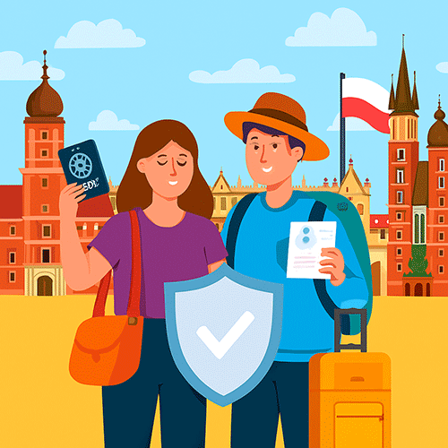 travel health insurance for Poland from india