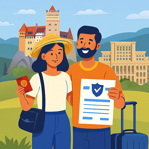 travel health insurance for Romania from india