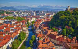 Ljubljana in Slovenia