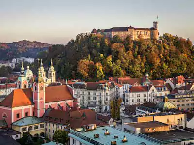 Ljubljana in Slovenia