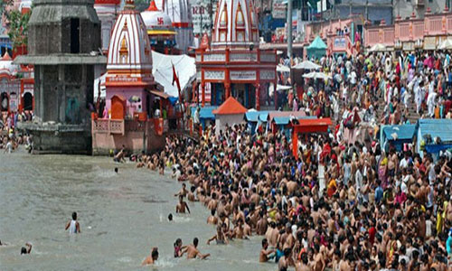 Abisheka for lord Mahavir