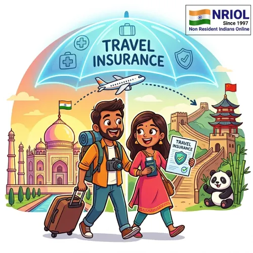 travel health insurance for China from india