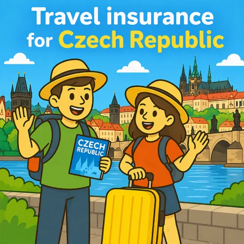 Get IndusInd Travel Insurance for the Czech Republic from India - Schengen Visa Medical Coverage