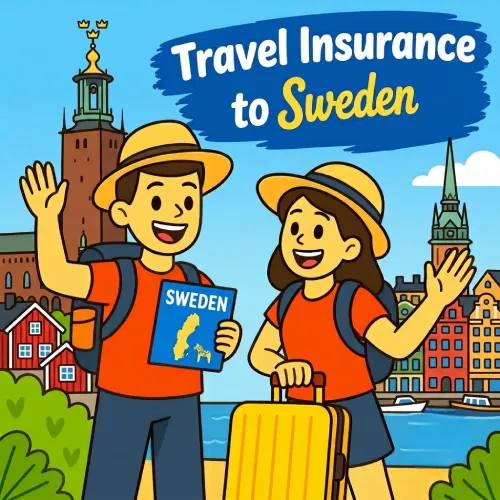 Get IndusInd Travel Insurance to Sweden from India - Schengen Visa Medical Coverage