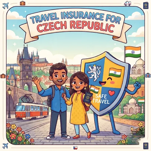 Get TATA AIG Travel Insurance for Czech Republic from India - Schengen Visa Medical Coverage