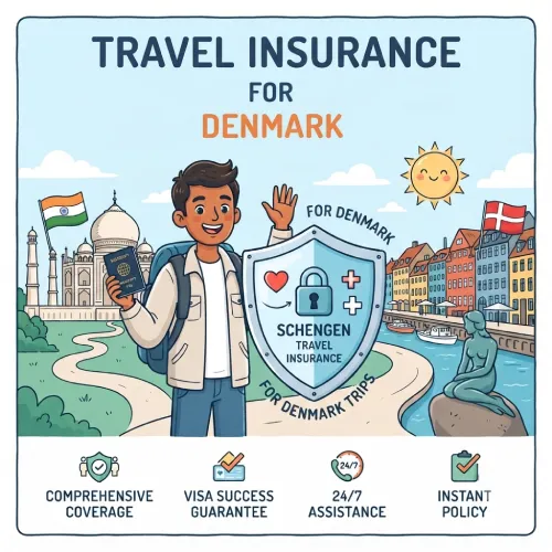 Get TATA AIG Travel Insurance for Denmark from India - Schengen Visa Medical Coverage