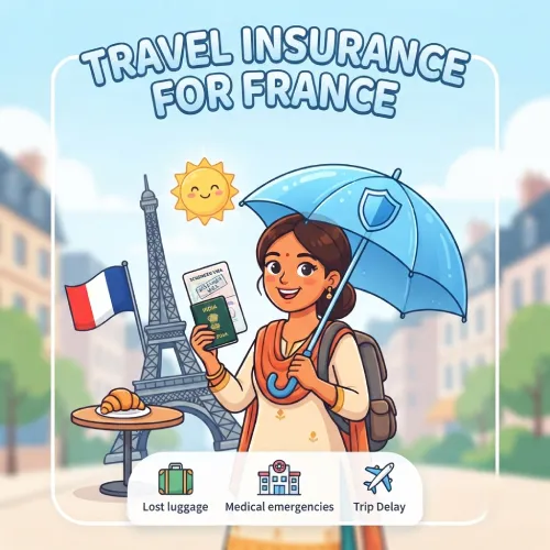 Get TATA AIG Travel Insurance for France from India - Schengen Visa Medical Coverage