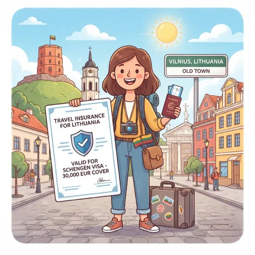 Get TATA AIG Travel Insurance for Lithuania from India - Schengen Visa Medical Coverage