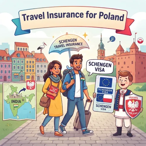 Get TATA AIG Travel Insurance for Poland from India - Schengen Visa Medical Coverage