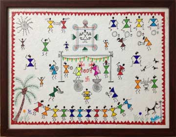 Children Warli Painting